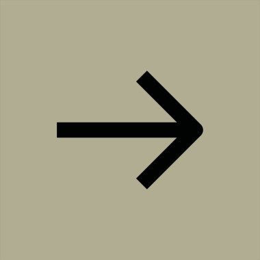 ok simgesi vektör illüstrasyonu 