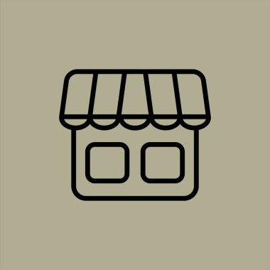 ev simgesi vektör illüstrasyonu 