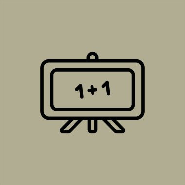 Blackboard simge vektör çizim 