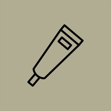 Simge vektör çizim tüp 