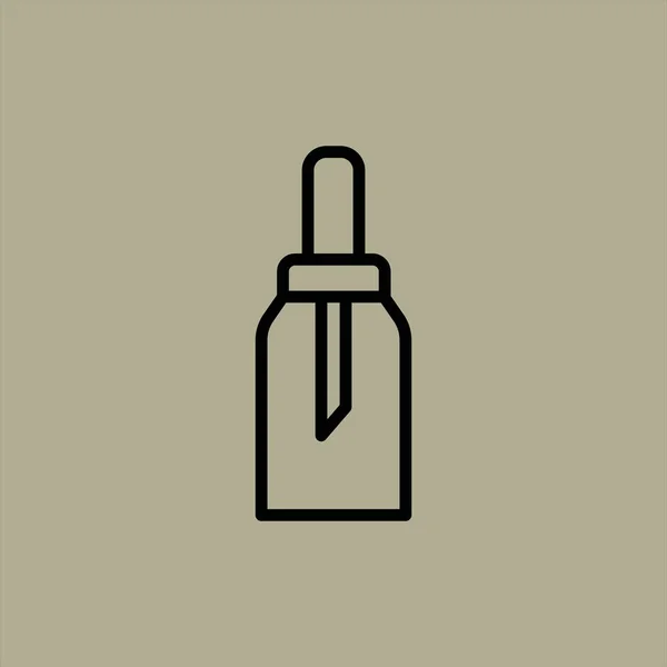 Flasche Symbol Vektor Illustration — Stockvektor