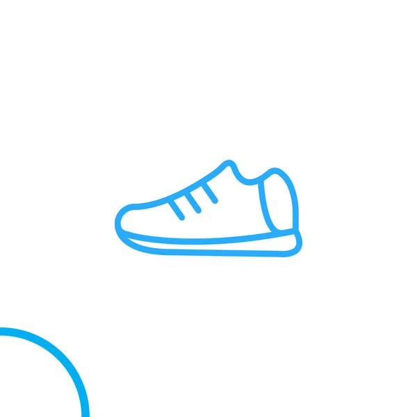 Gambar Vektor Ikon Sepatu Olahraga - Stok Vektor