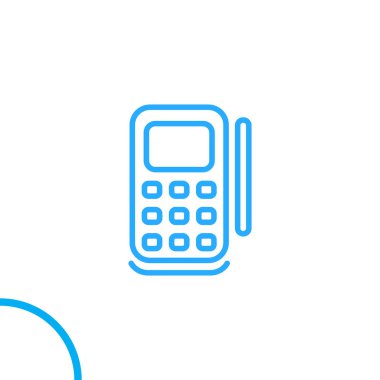 hesap makinesi simgesi vektör illüstrasyonu 