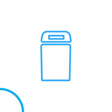 Bin simge vektör illüstrasyonu 