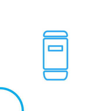 şişe simgesi vektör illüstrasyonu 