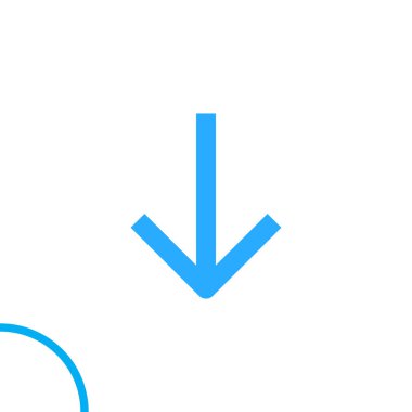 ok simgesi vektör illüstrasyonu 