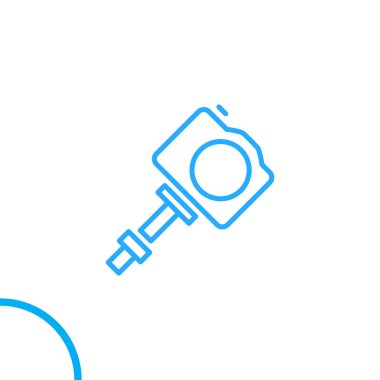 kamera simgesi vektör illüstrasyonu 