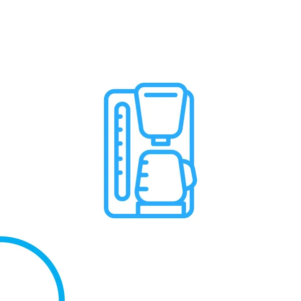 Kaffeemaschine Icon Vektor Illustration — Stockvektor