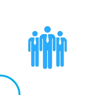 Takım simgesi vektör illüstrasyonu 