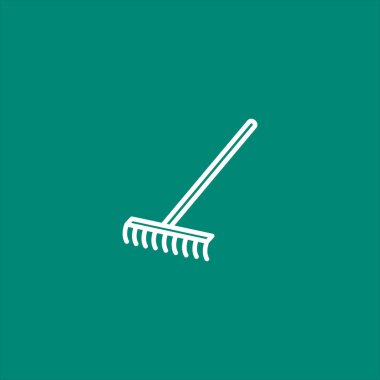 tırmık simgesi vektör çizimi 