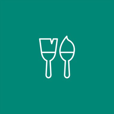 simge vektör çizim fırçaları 