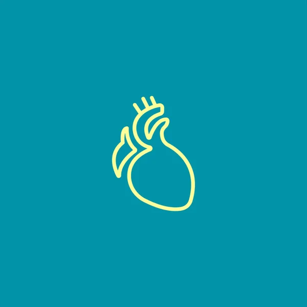 Εικονίδιο καρδιά όργανο — Διανυσματικό Αρχείο