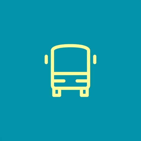 Icono Bus Ilustración Vectorial — Vector de stock