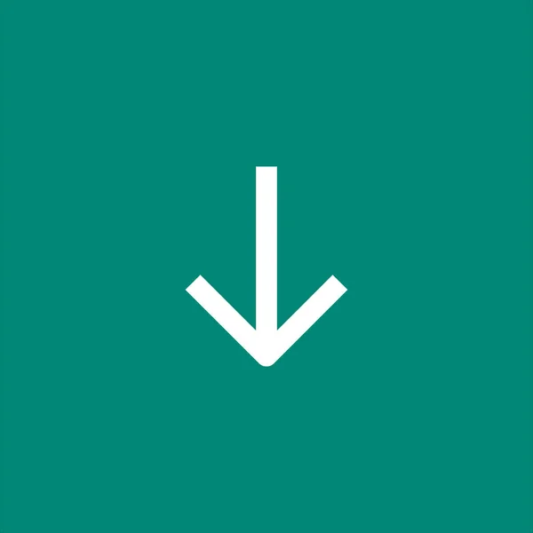 Plochá ikona šipky — Stockový vektor