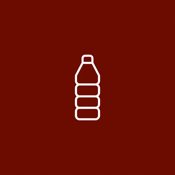 Ilustrasi Vektor Ikon Botol - Stok Vektor