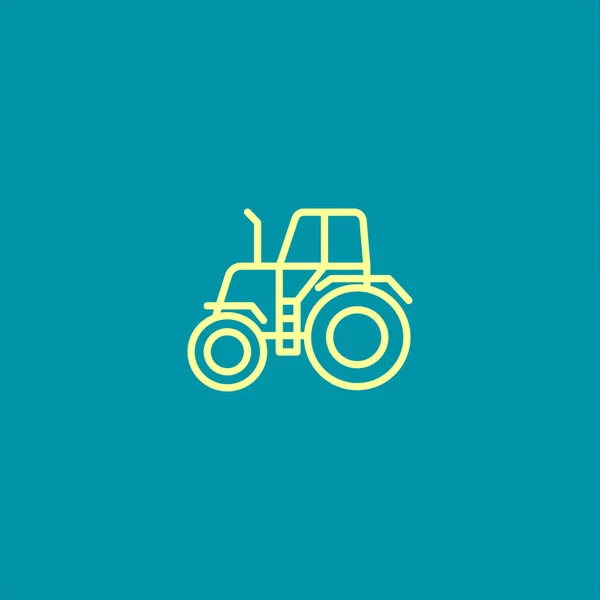 Traktor Symbol Vektor Illustration — Stockvektor