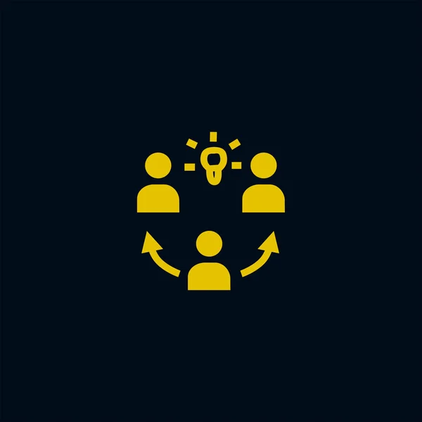 Logo idée d'entreprise — Image vectorielle