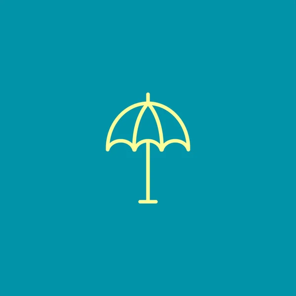 Icône Parapluie Illustration Vectorielle — Image vectorielle