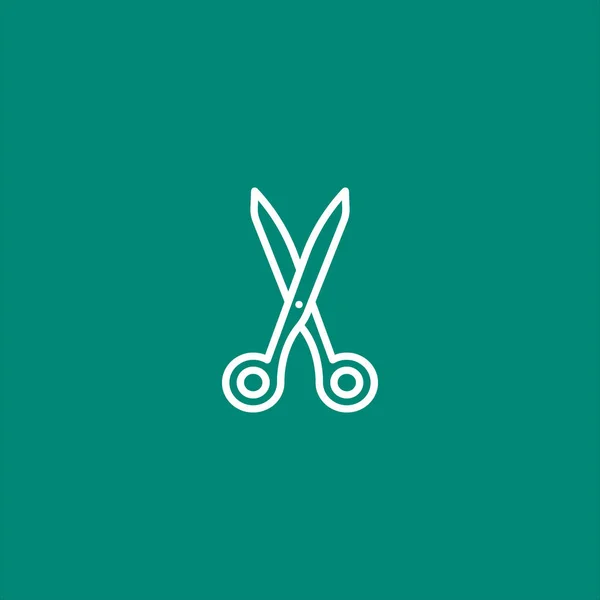 Scissors Icon Vector Illustration — Stock Vector