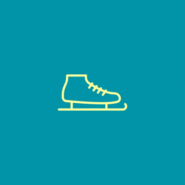 Skate Shoe Icon Vector Illustration — Stock Vector