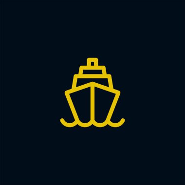 gemi, cruise liner simgesi