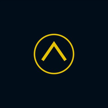 ok simgesi vektör illüstrasyonu 