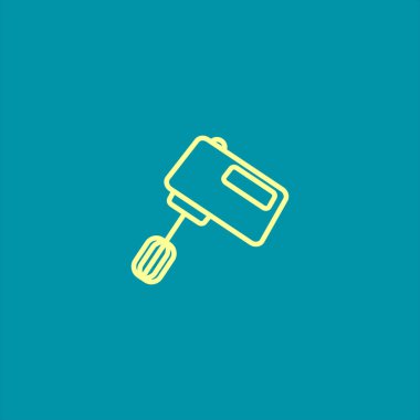 Mikser simge vektör çizim 