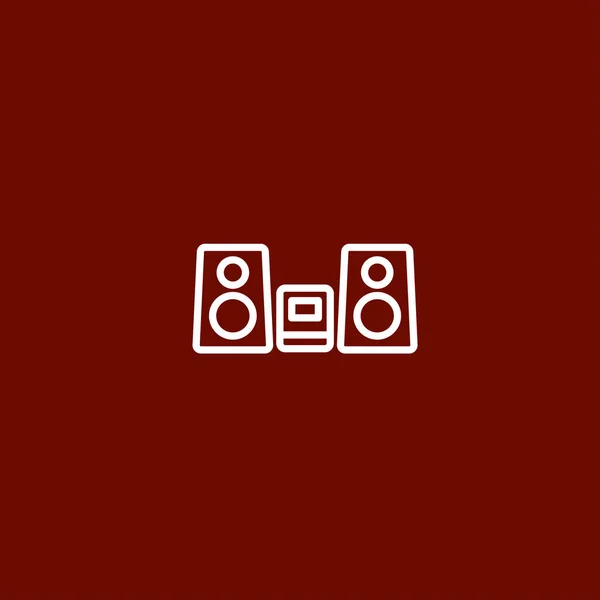 Design de ícone de áudio —  Vetores de Stock