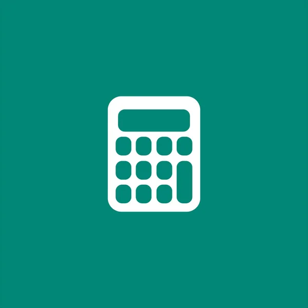 Calculator Icon Vector Illustration — Stock Vector