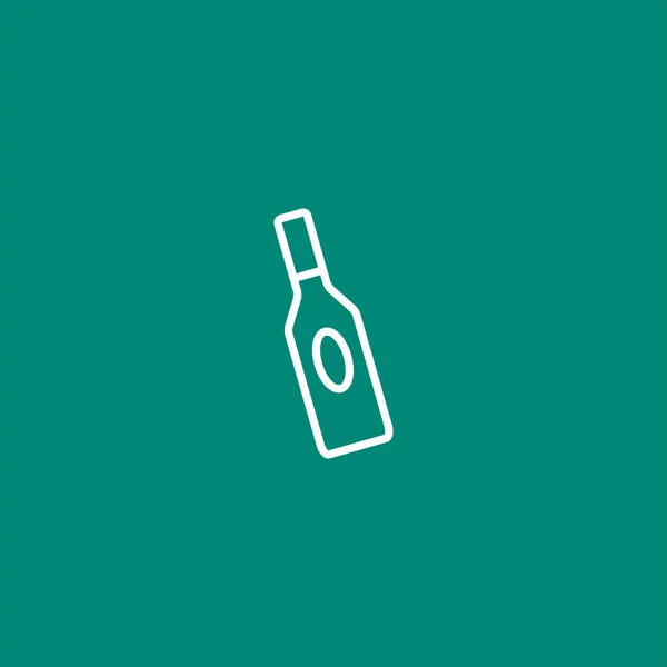 Flasche Symbol Vektor Illustration — Stockvektor