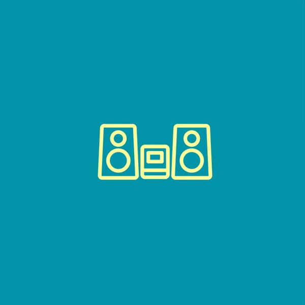 Projekt ikonę płyty audio — Wektor stockowy