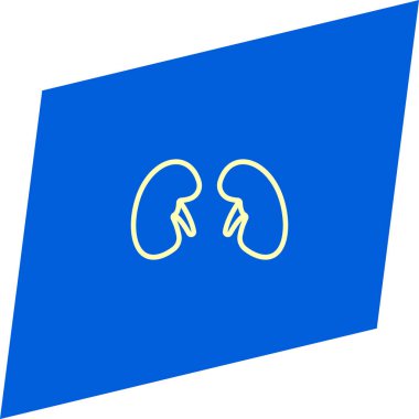 minimalist düz vektör simge siyah arka plan, sağlık kavramı