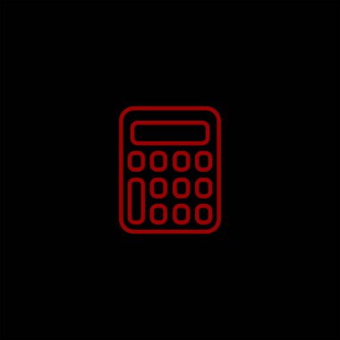 minimalist düz vektör simge siyah arka plan, eğitim kavramı üzerine