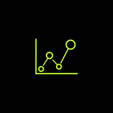 siyah arka plan, minimalist düz vektör simgesine iş insanlar ve personel kavramı 