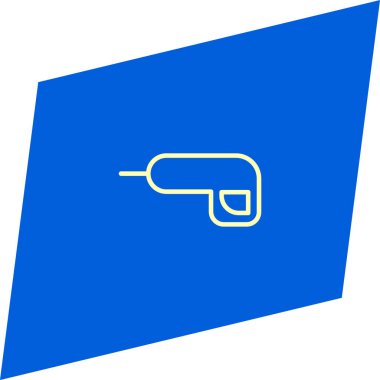 Sanayi kavram bina siyah arka plan, minimalist düz vektör simgesine