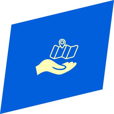 minimalist düz eller siyah arka plan, bakım kavramı simge vektör