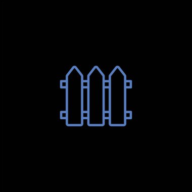 mavi arka plan, kavram tarım kırsal minimalist düz vektör simgesine 