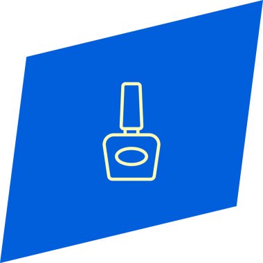 minimalist düz vektör simgesi mavi zemin üzerine