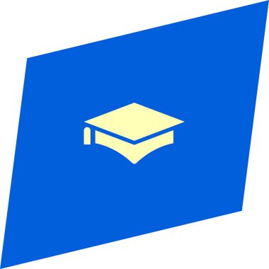 Akademi kap vektör çizim