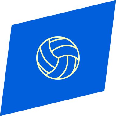 minimalist düz vektör simge siyah arka plan, spor kavramı üzerine