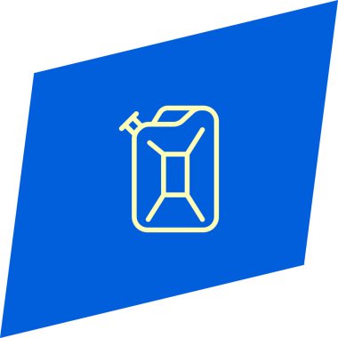 minimalist düz vektör simgesi mavi zemin üzerine