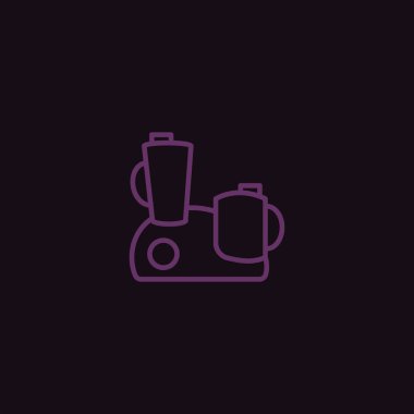 minimalist düz vektör simge siyah arka plan, ev kavramı üzerine