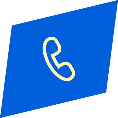 minimalist düz vektör simgesi mavi zemin üzerine