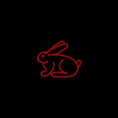 minimalist düz vektör simgesi mavi arka plan, Evcil hayvan kavramı üzerinde 