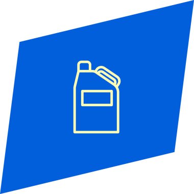 minimalist düz vektör simgesi mavi zemin üzerine