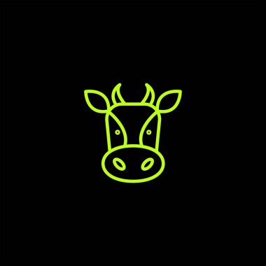 mavi arka plan, kavram tarım kırsal minimalist düz vektör simgesine 