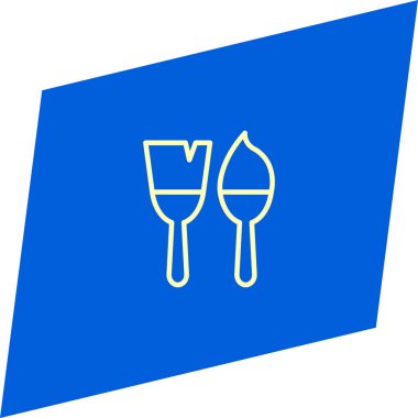 Sanayi kavram bina siyah arka plan, minimalist düz vektör simgesine