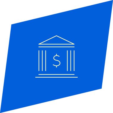 minimalist düz vektör app simgesi siyah arka plan, para ve tasarruf kavramı 