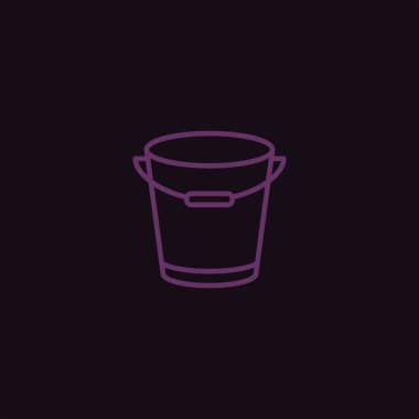 siyah arka plan, kavram tarım kırsal minimalist düz vektör simgesine 