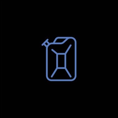 minimalist düz vektör simge siyah arka plan üzerine